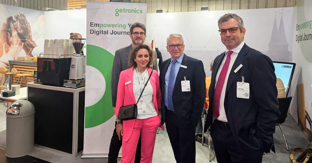 Die Ausrüstung von Getronics am Stand der It-Sa 2024